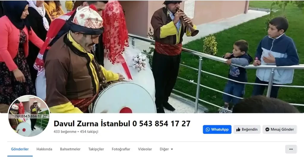 Beykoz Davulcu Facebook Adresi