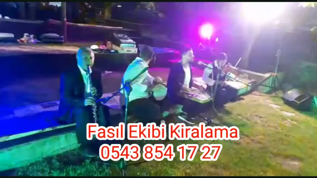 Bursa Fasıl Ekibi Kaç Kişiden Oluşur