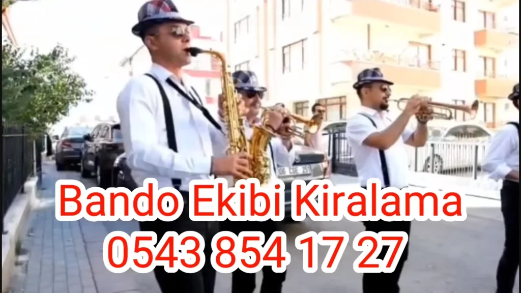 İstanbul Bando Ekibi Müzisyenleri