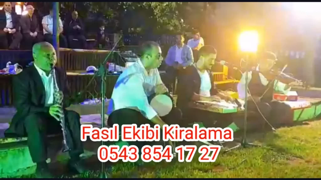 İstanbul Fasıl Ekibi Çalgıları