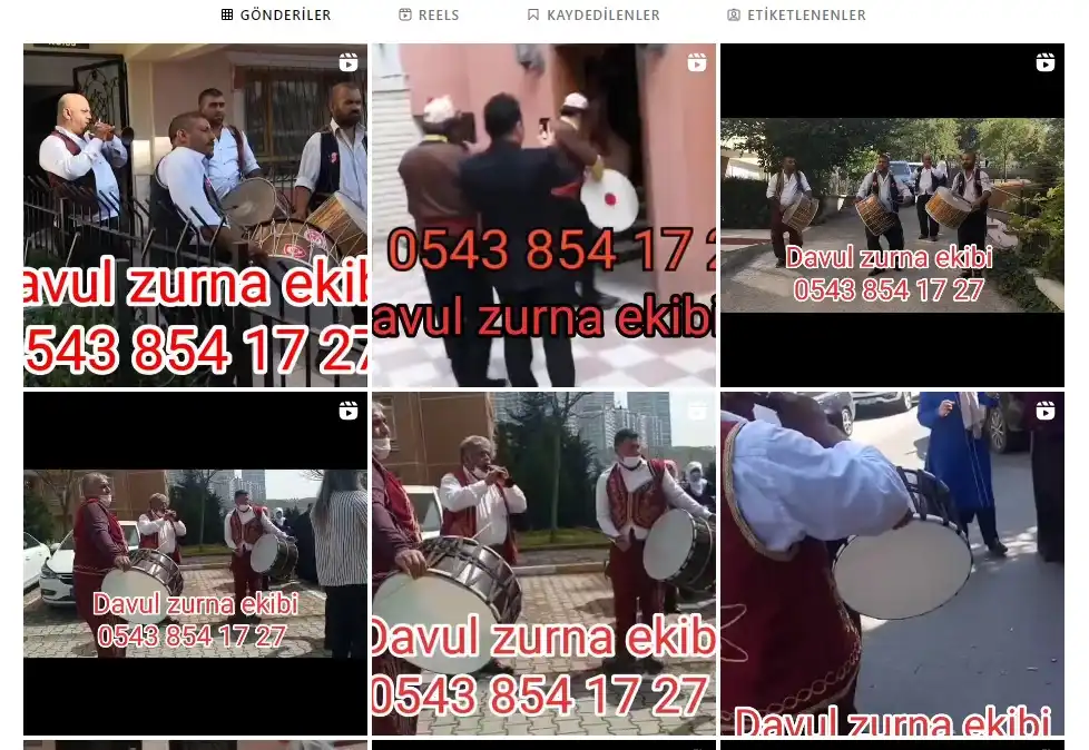 Sakarya Davulcu İnstagram Sayfası