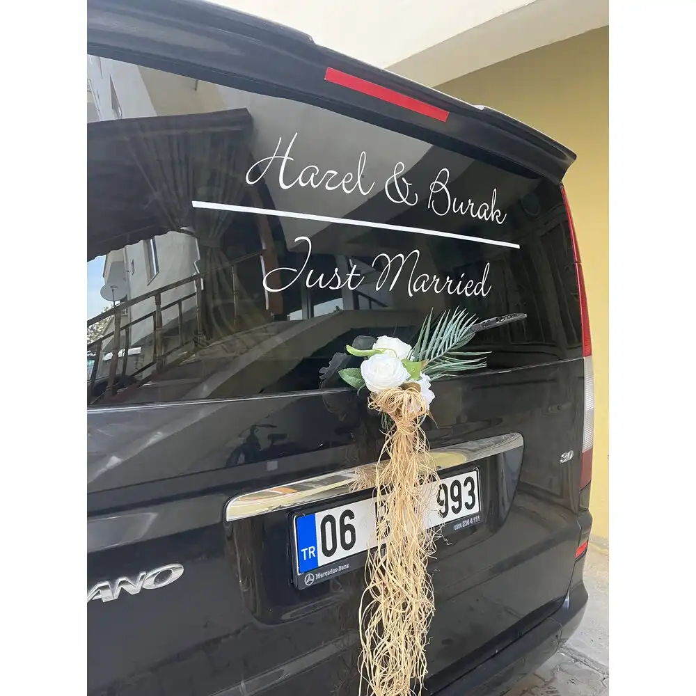 en sade gelin arabası yazıları