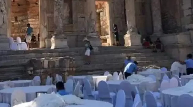 Tarihi Bir Yerde Düğün Konsepti