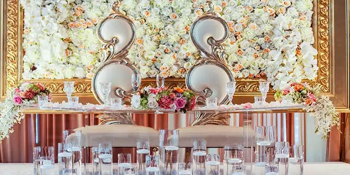 lüks gelin damat masası modelleri