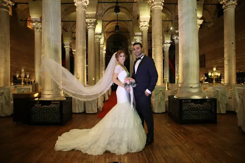 yerebatan sarnıcı düğün fotoğrafı